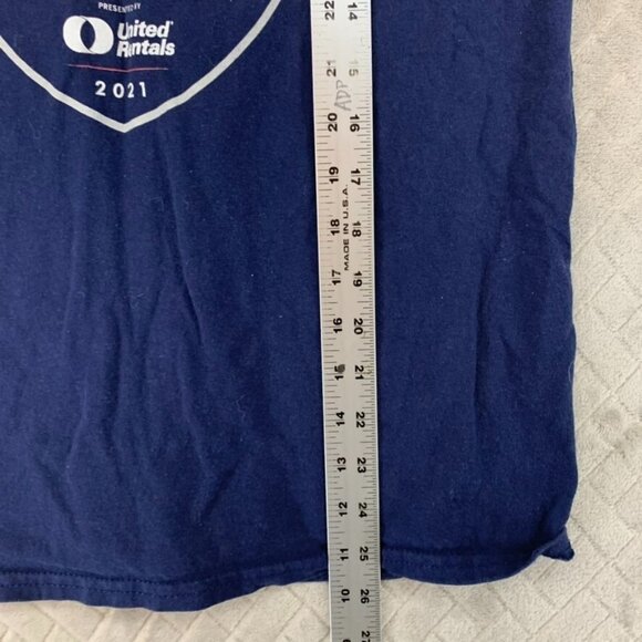 Men Small T Shirt Navy Blue Newark NJ Never Forget Basketball Short Sleeve - Picture 12 of 16